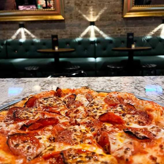 Daily Happy Hour & Son of a Baker Pizza & Roof Top Patio