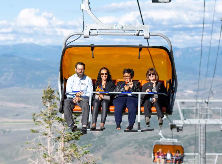 Group Fam Chairlift