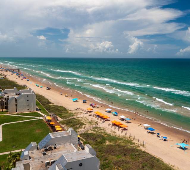Beach Aerial Image