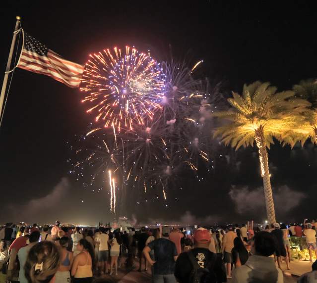 Labor Day Fireworks Image