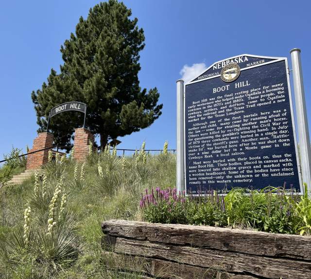 Boot Hill Historical Marker