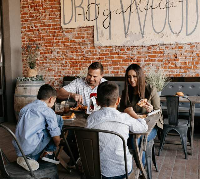 Dining at Driftwood