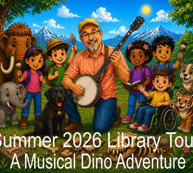 Aaron Fowler Music at the Library Kids Summer Reading Program