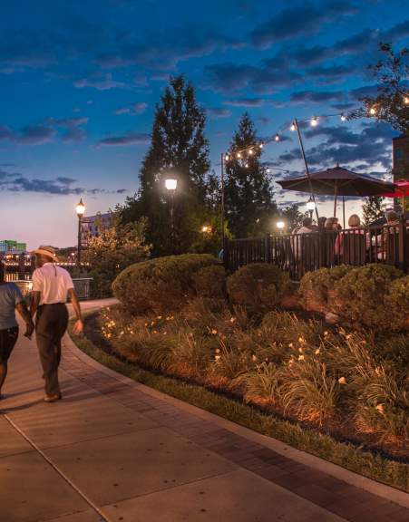 Dusk on the Wilmington Riverfront