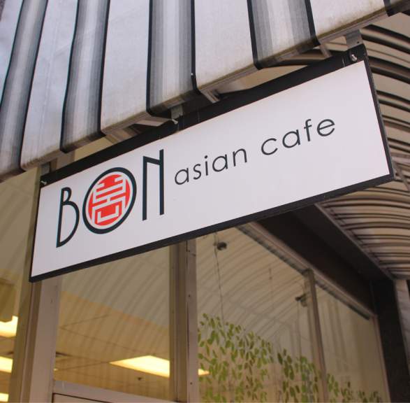 Asian cafe shop