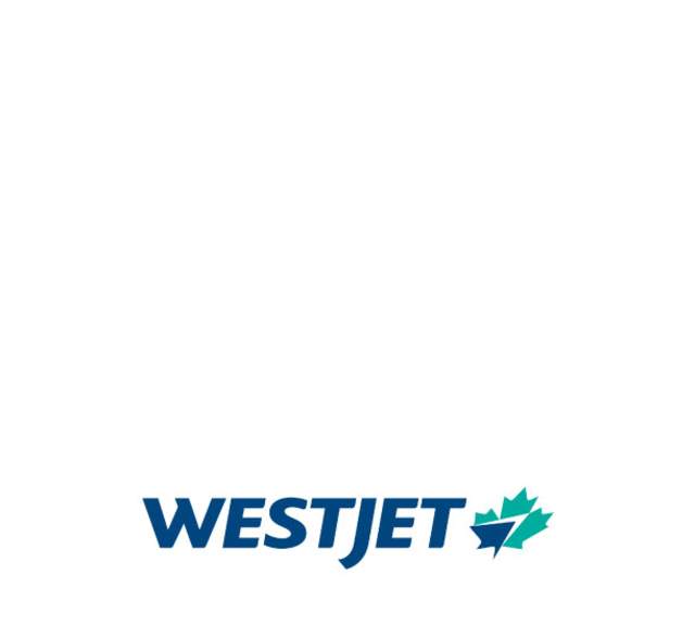 WestJet logo, Non Stop Flights Stopover Panamá