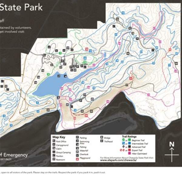 chewacla map