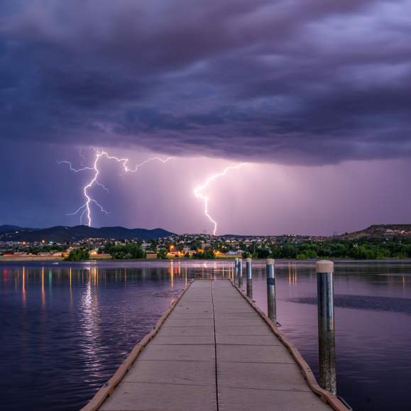 Lightning Strike Willow Lake - Experience Prescott