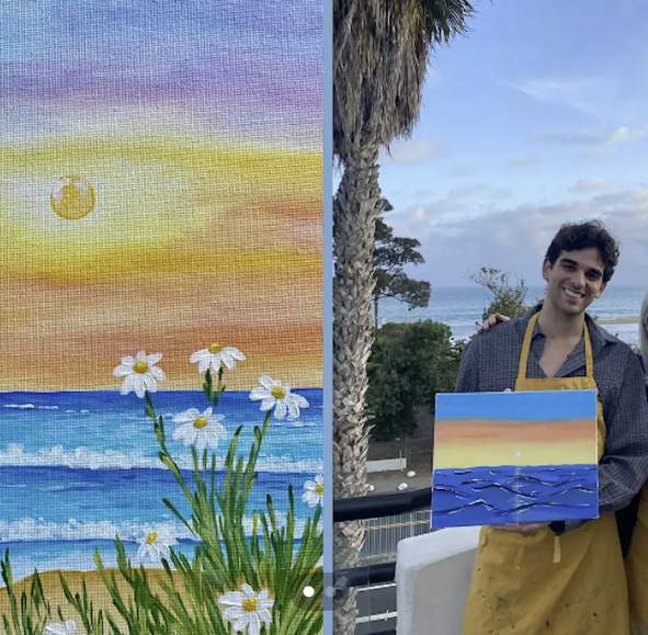 Paint and Sip Experience