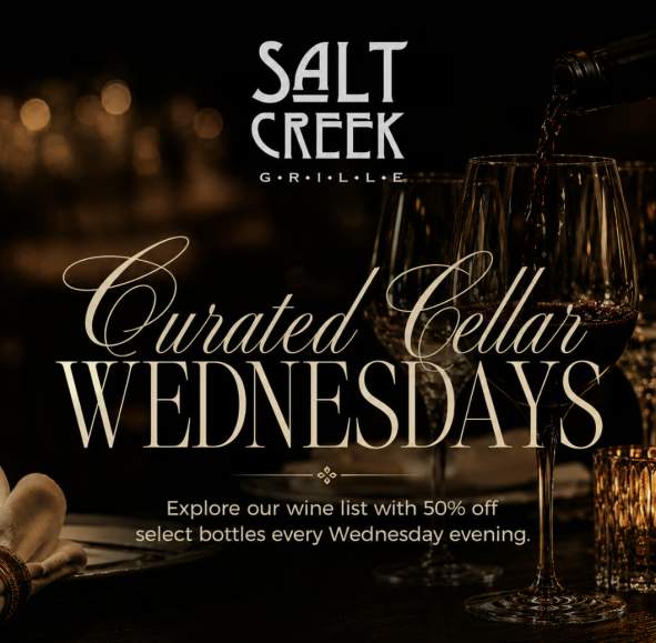 Curated Cellar Wednesdays at Salt Creek Grille