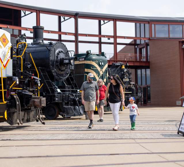 Steamtown National Historic Site in Scranton, PA