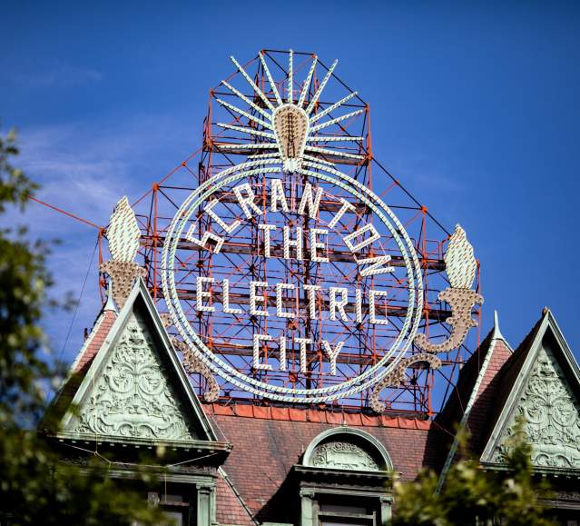 Electric City Sign