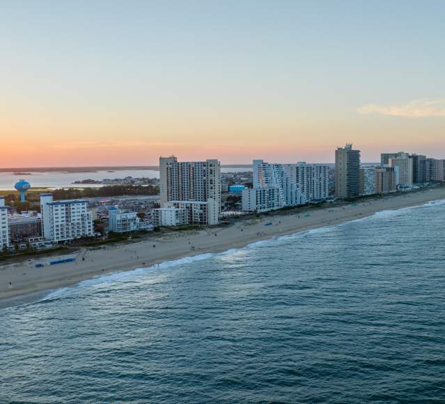 Sunset Aerial