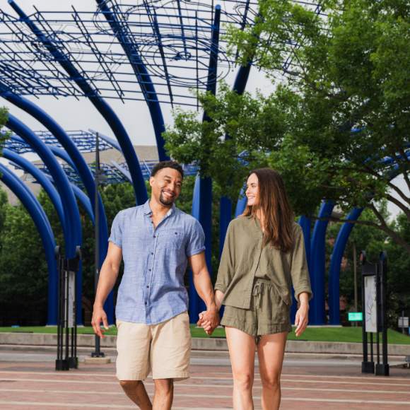 date night couple addison circle park