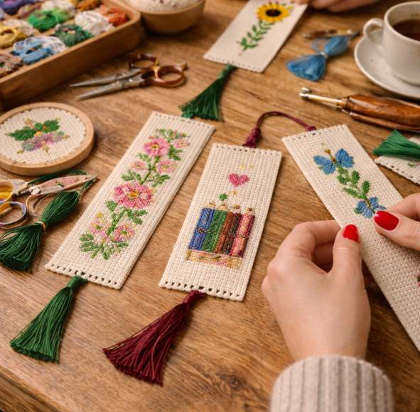 Cross-Stitch Bookmark Workshop