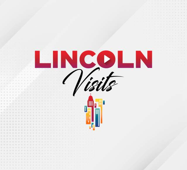 Lincoln Visits Podcast Graphic