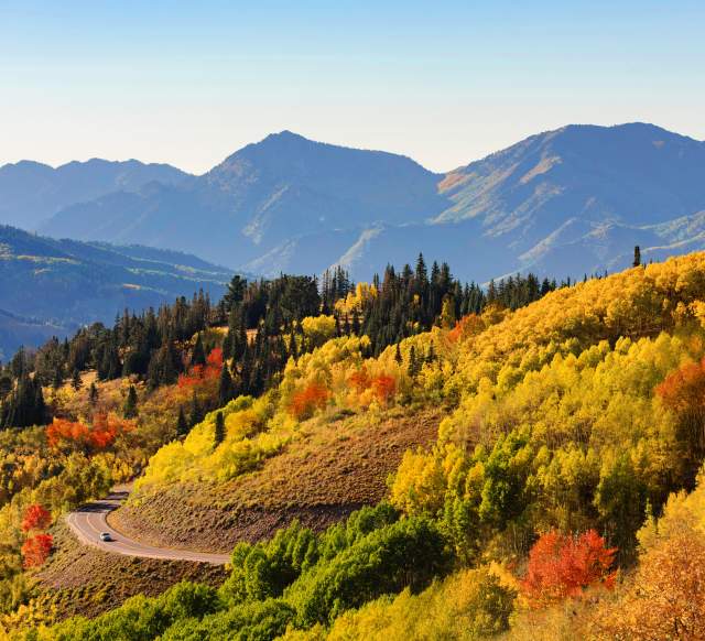 Image of Wasatch Mountain range.