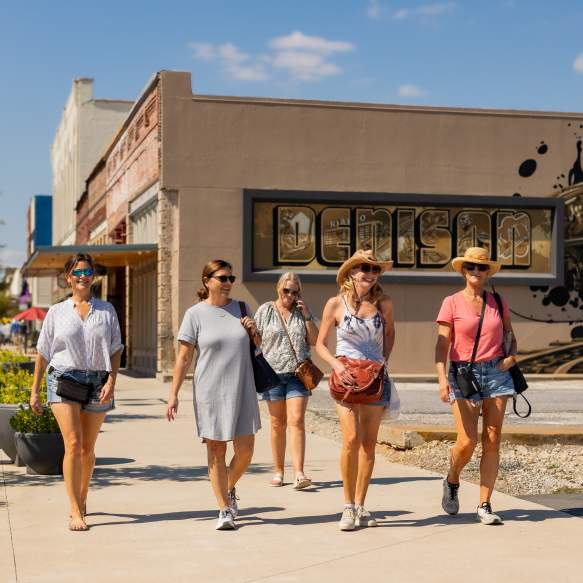 Walking on Main Street