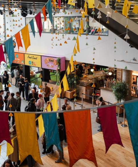 Association of Independent Festivals (AIF) conference 2025 Bristol Beacon lobby