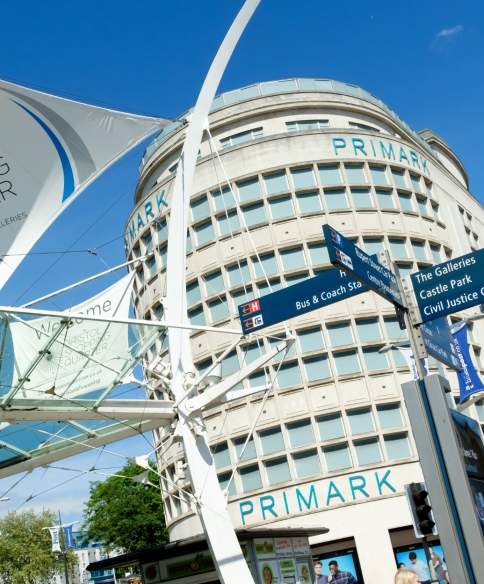 Bristol Shopping Quarter sails - Credit Jon Craig