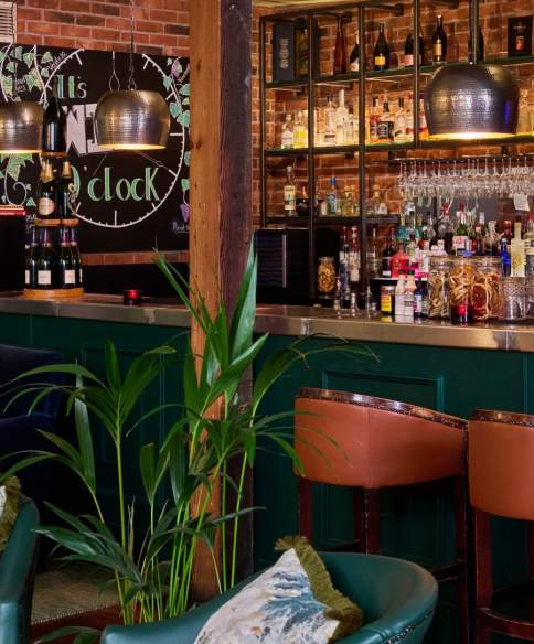The bar at Hotel Du Vin in central Bristol - credit Hotel Du Vin