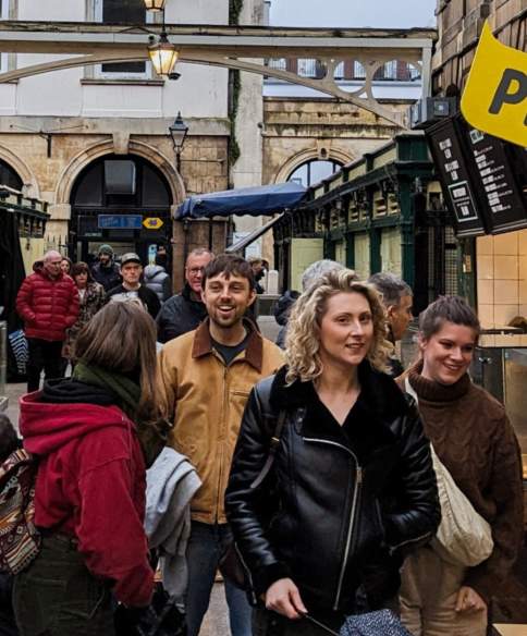Food tour in St Nicholas Market in Bristol - credit GOOD Stories in Food