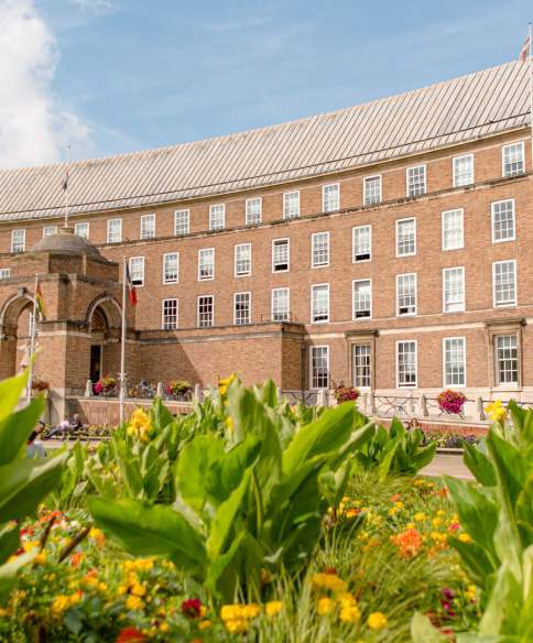 City Hall on College Green in Bristol - Credit Bristol BID