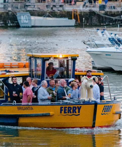Bristol Ferry in Bristol Harbour - Credit Bristol BID