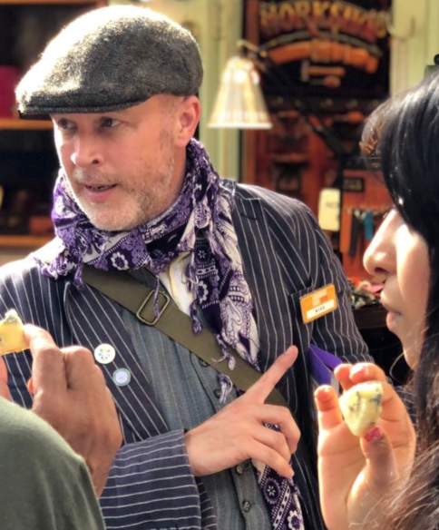 Group on a food tour in Bath - credit Savouring Bath