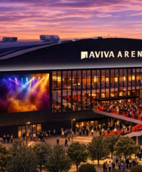 Aviva Arena visualisation - credit YTL Live