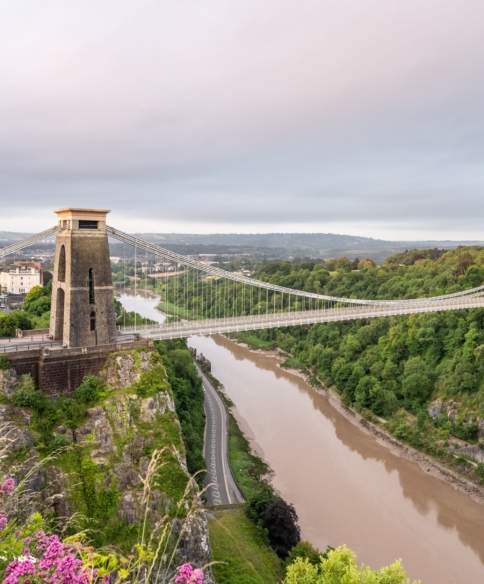 A view of the Clifton Suspension Bridge in West Bristol - credit Lee Pullen Photography for Clifton Suspension Bridge Trust