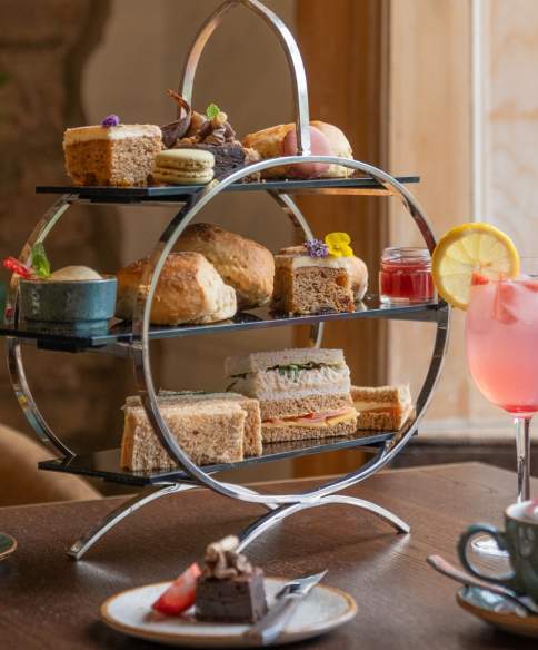 Afternoon tea at No. 4 Clifton Village in Bristol - credit Evoke Pictures