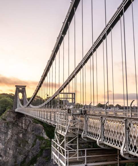 A view of the Clifton Suspension Bridge in Bristol - credit Lee Pullen Photography for Clifton Suspension Bridge Trust