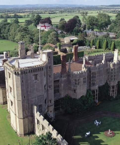 Thornbury Castle Aerial View