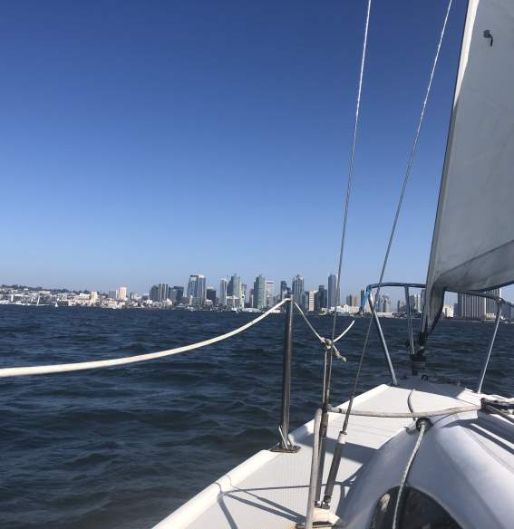 Sailing on the water for a nice sunny day trip then heading to Temecula for the day