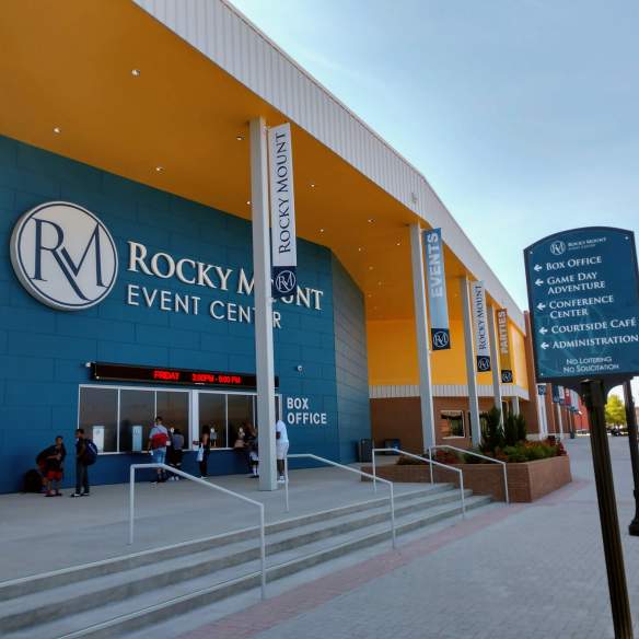 Rocky Mount Event Center Main Entrance