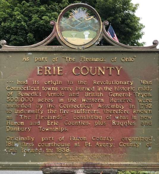 Erie County historical marker