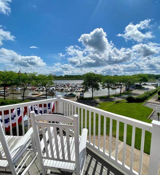 Condo Overlooking Boat Basin