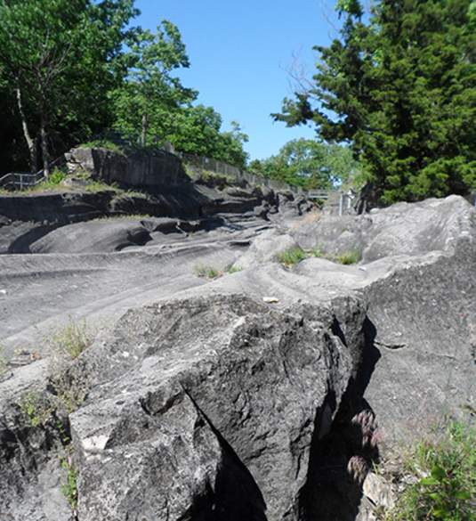 Glacial Grooves Geological Preserve