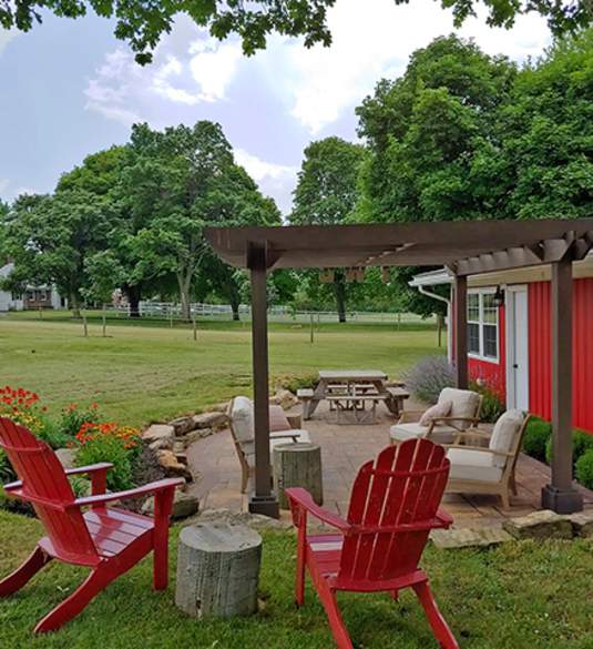 Little Red House on the Farm