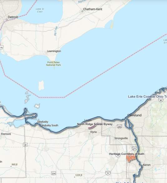 Lake Erie Coastal Ohio Trail