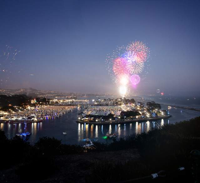 Where to Park and Where to Watch Fireworks in Dana Point