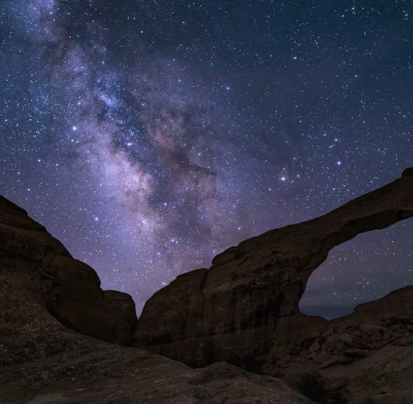 Arches at night 1