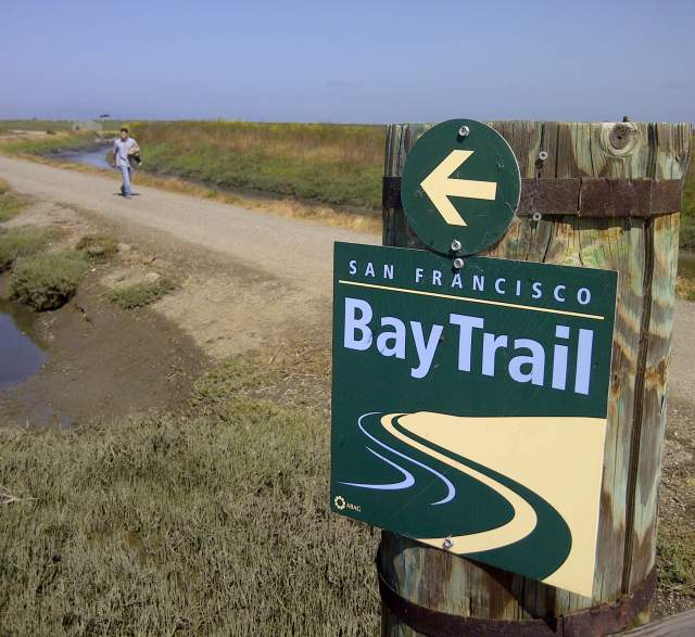 San Francisco Bay Trail Sign