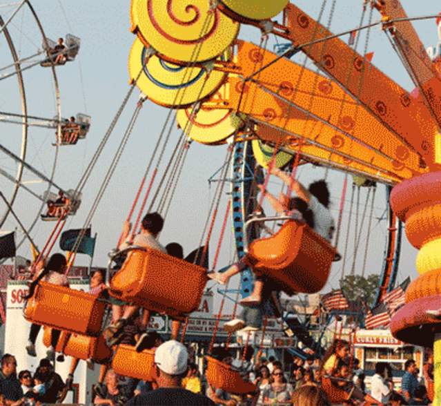 People at a Carnival