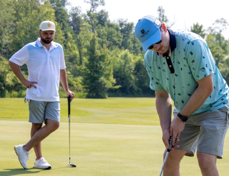 Spend a weekend golfing with buddies