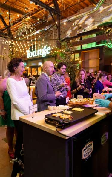 Art of Cheese Event Attendees at Garver Feed Mill in Madison