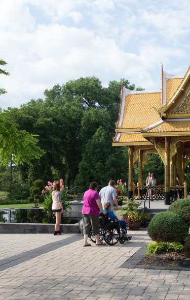 Thai pavillion at Olbrich Botanical Gardens