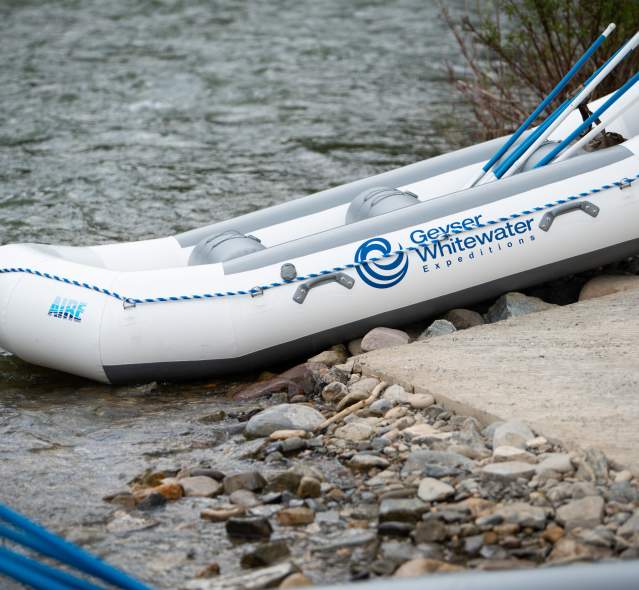 Whitewater Rafting boat