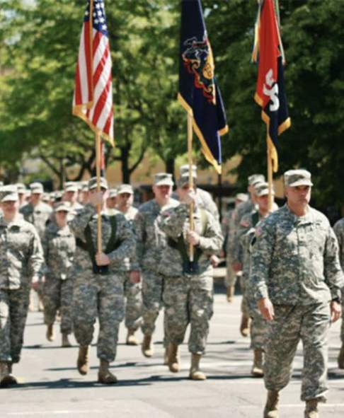 The NEPA Armed Forces Day Parade in Scranton, PA